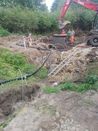 Kanalizacja Jastrąb gmina Poraj